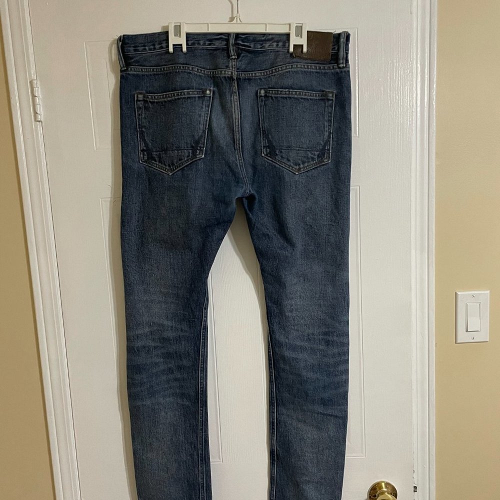 All Saints Distressed Pistol Fit Jeans - Picture 3 of 7
